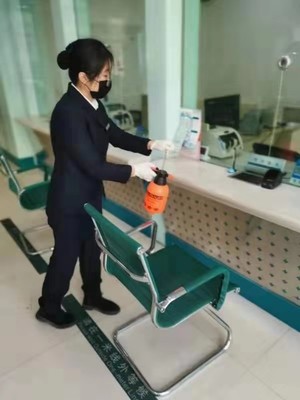 國網大連供電公司全面筑牢防疫屏障，123個營業廳完成消毒服務